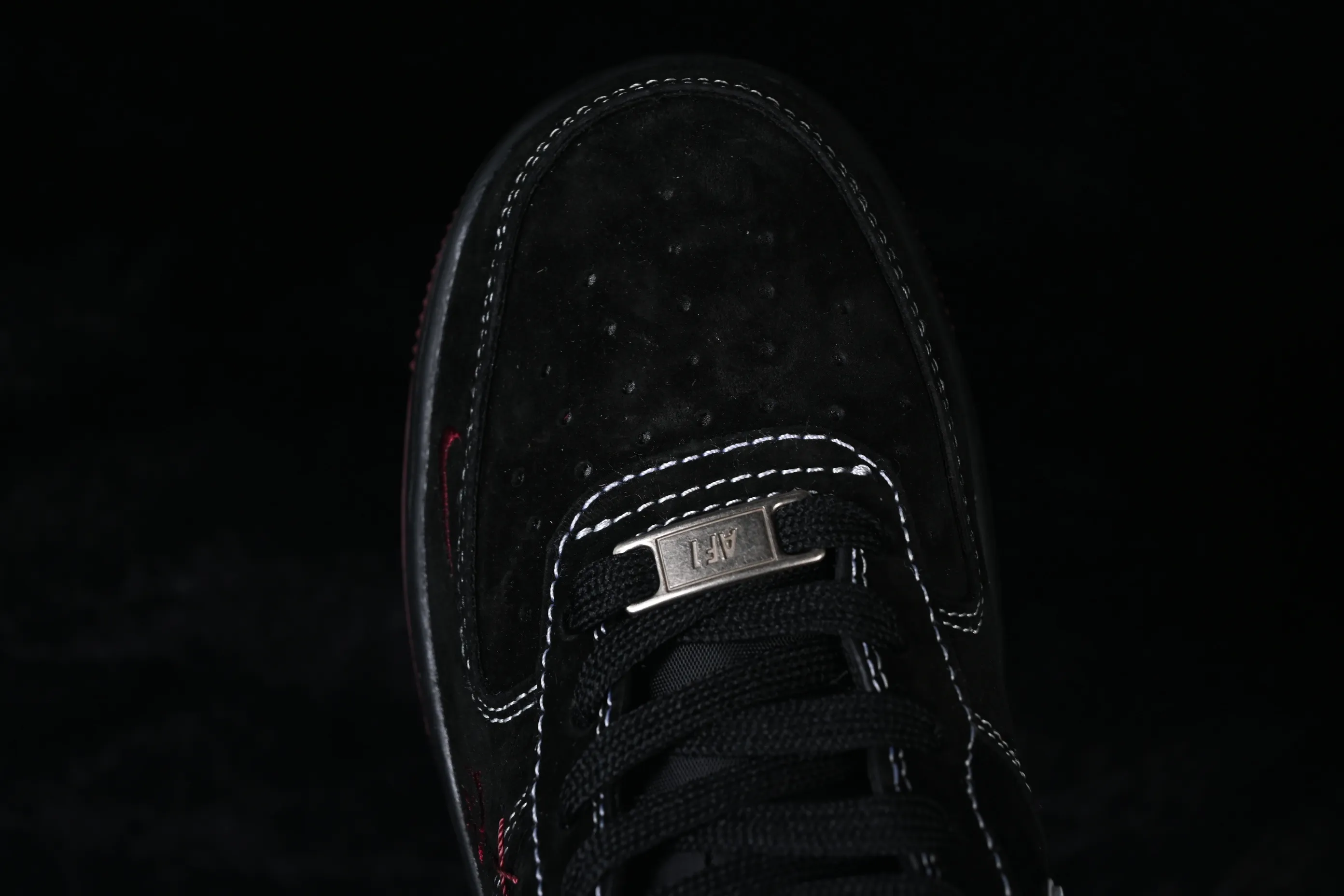 All categories Nk Air Force 1 Air Force series Nk Air Force 1 Low Air Force low top Nike Air Force 1'07 Low Supreme joint black and red grimace Air Force 1 low top casual sneakers XZ6188-117